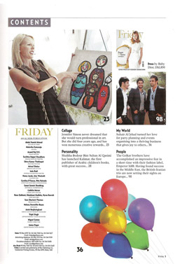 Gulf News Friday Magazine 16 - 22 October 2009