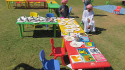 ADMAF ART TENT MURAL WORKSHOP