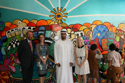 2013 Al Muna Primary School Mural - Abu Dhabi