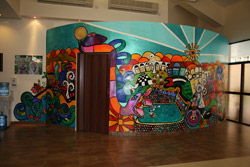 2013 Al Muna Primary School Mural - Abu Dhabi