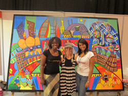 The Middle East Event Show Jam Jar Mural Dubai 2011